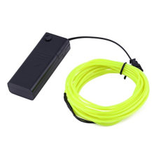 3M 9.6ft Flexible Neon Light EL Wire Rope Tube + Controller Amazingly Bright New Generation of Micro LEDs for Indoor and Outdoor